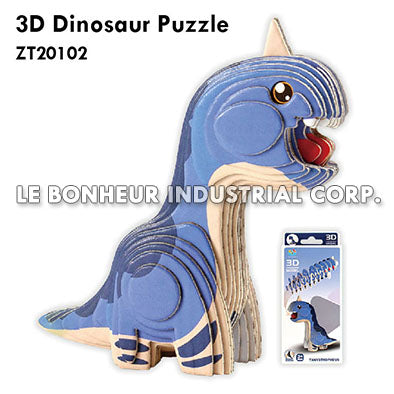 3D Dinosaur Puzzle
