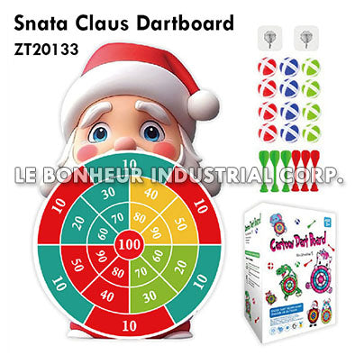 Snata Claus Dartboard