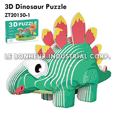3D Dinosaur Puzzle