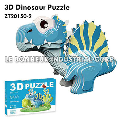 3D Dinosaur Puzzle