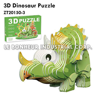 3D Dinosaur Puzzle
