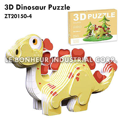 3D Dinosaur Puzzle