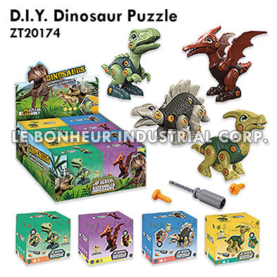 D.I.Y. Dinosaur Puzzle