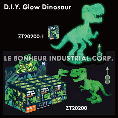 D.I.Y. Glow Dinosaur