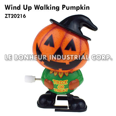 Wind Up Walking Pumpkin