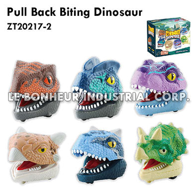 Pull Back Biting Dinosaur