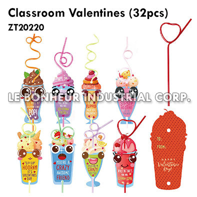 Classroom Valentines (32pcs)
