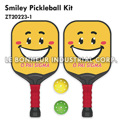 Smiley Pickleball Kit