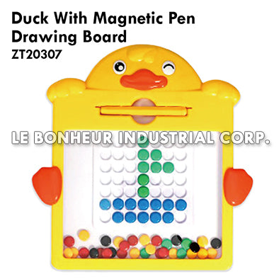 Duck With Magnetic Pen Drawing Board