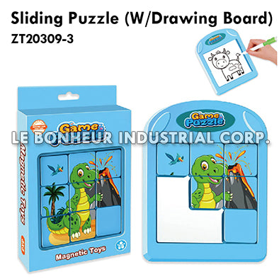 Sliding Puzzle (W/Drawing Board)