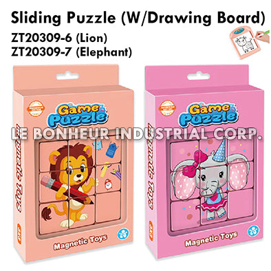 Sliding Puzzle (W/Drawing Board)