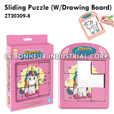 Sliding Puzzle (W/Drawing Board)