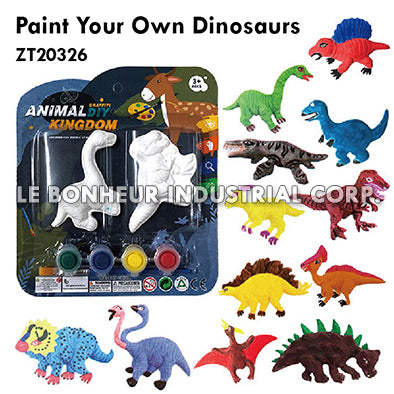 Paint Your Own Dinosaurs