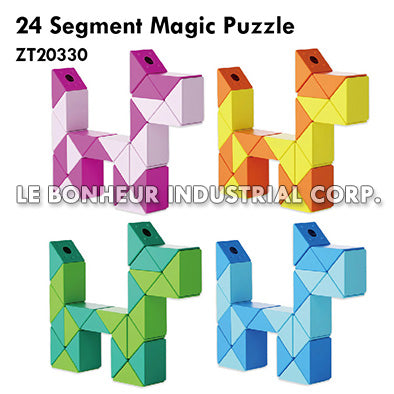 24 Segment Magic Puzzle