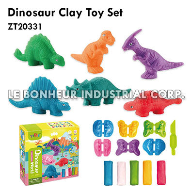 Dinosaur Clay Toy Set