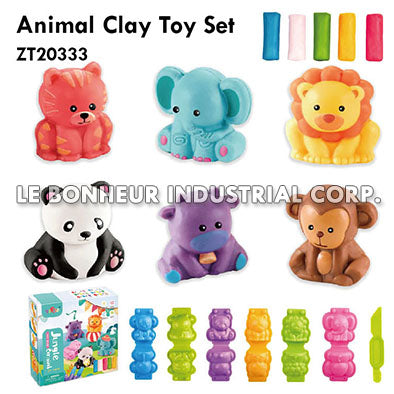 Animal Clay Toy Set