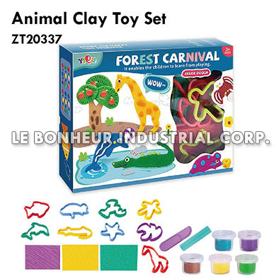 Animal Clay Toy Set