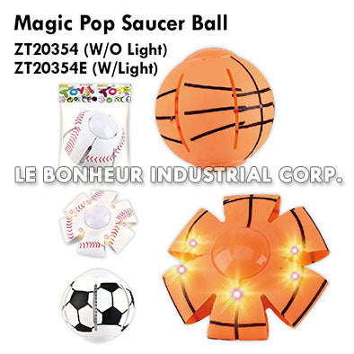 LED Magic Pop Saucer Ball