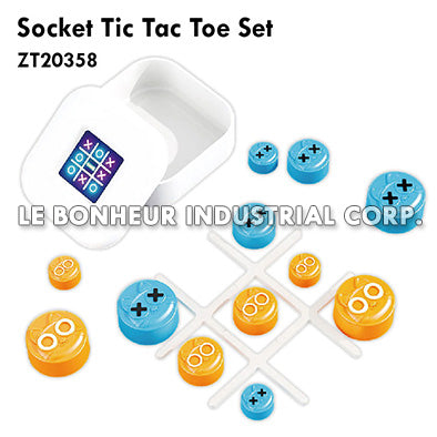 Socket Tic Tac Toe Set