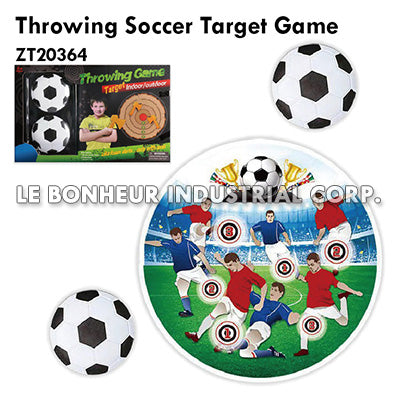 Throwing Soccer Target Game