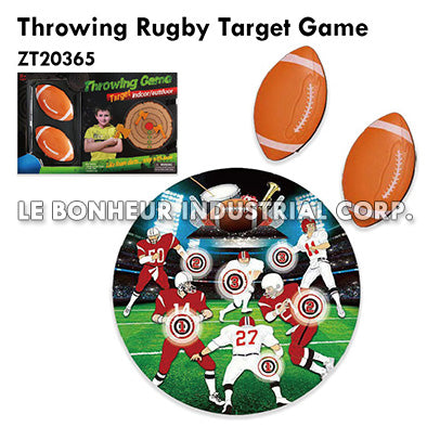 Throwing Rugby Target Game