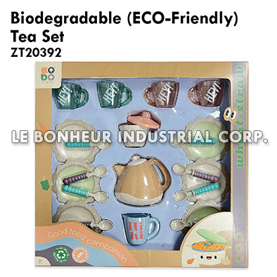 Biodegradable (Eco-Friendly) Tea Set