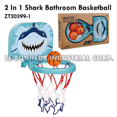 2 In 1 Shark Bathroom Basketball