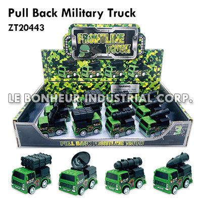 Pull Back Military Truck