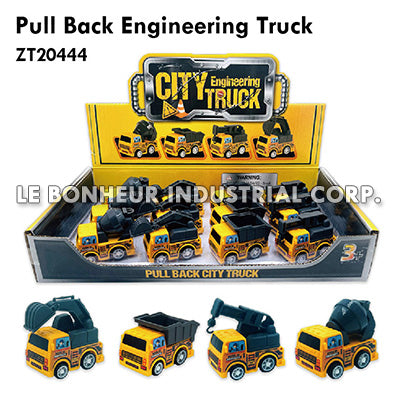 Pull Back Engineering Truck
