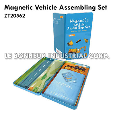 Magnetic Vehicle Assembling Set