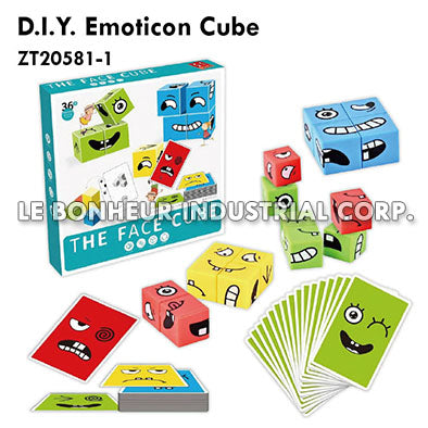 D.I.Y. Emoticon Cube