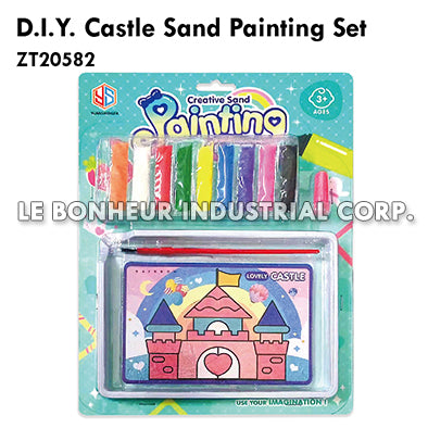 D.I.Y. Castle Sand Painting Set