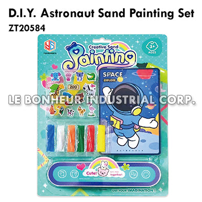 D.I.Y. Astronaut Sand Painting Set