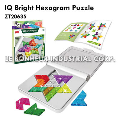 Iq Bright Hexagram Puzzle