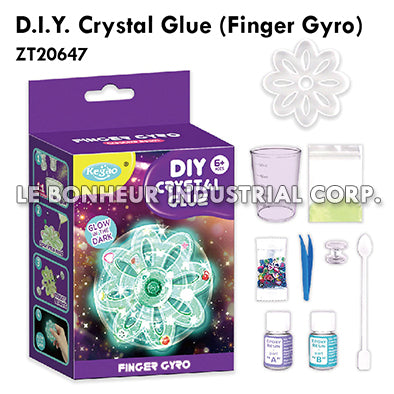 D.I.Y. Crystal Glue (Finger Gyro)