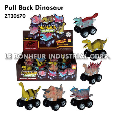Pull Back Dinosaur
