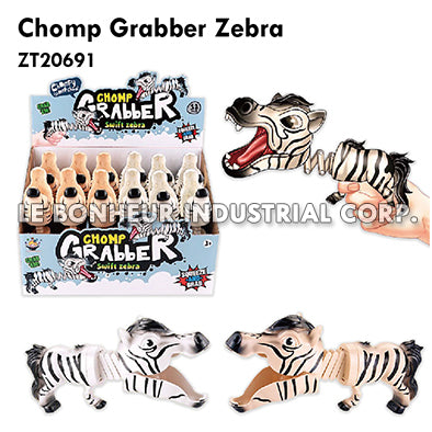 Chomp Grabber Zebra