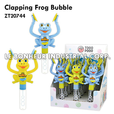 Clapping Frog Bubble