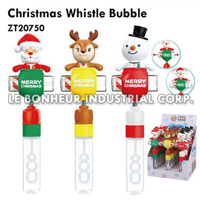 Christmas Whistle Bubble