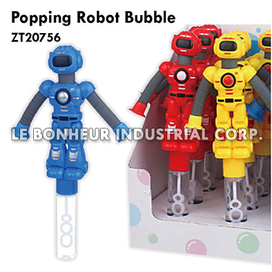 Popping Robot Bubble