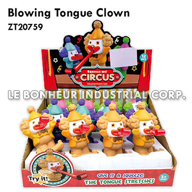 Blowing Tongue Clown