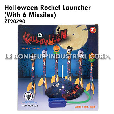 Halloween Rocket Launcher (With 6 Missiles)