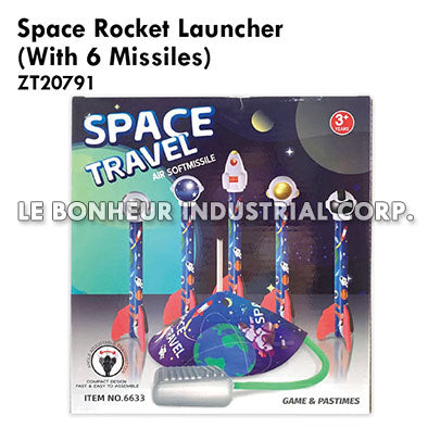 Space Rocket Launcher (With 6 Missiles)