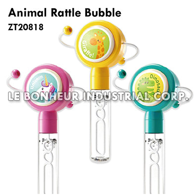 Animal Rattle Bubble