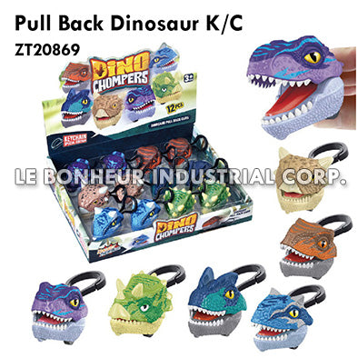 Pull Back Dinosaur K/C