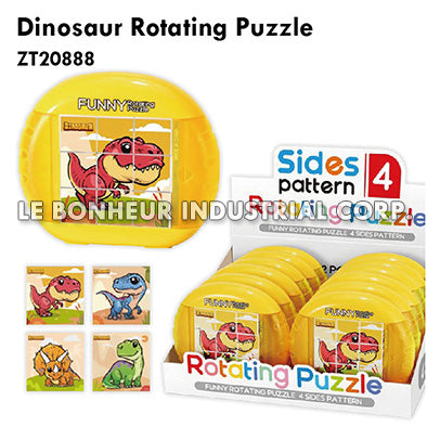 Dinosaur Rotating Puzzle