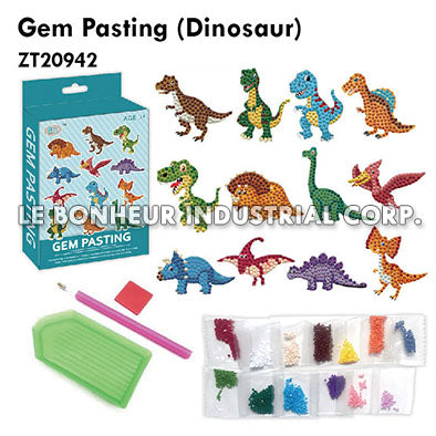 Gem Pasting (Dinosaur)