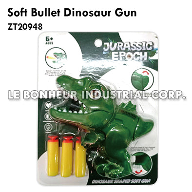 Soft Bullet Dinosaur Gun