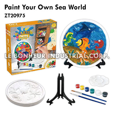 Paint Your Own Sea World