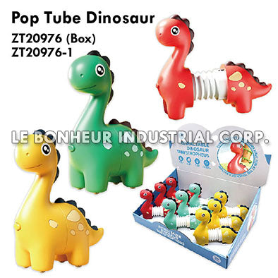 Pop Tube Dinosaur